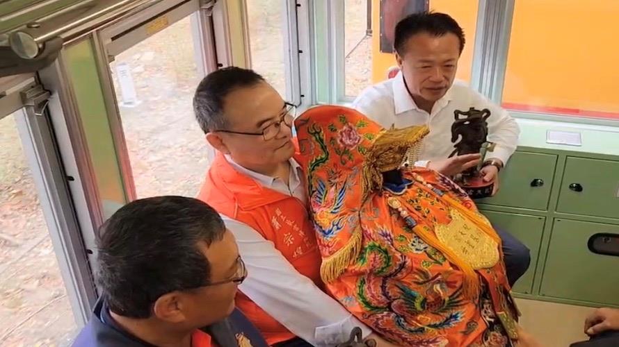 配天宮樸仔媽祖史上第一次巡安故宮南院