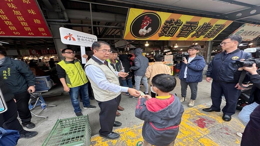 南市府好市快閃活動　小年夜帶動市場買氣